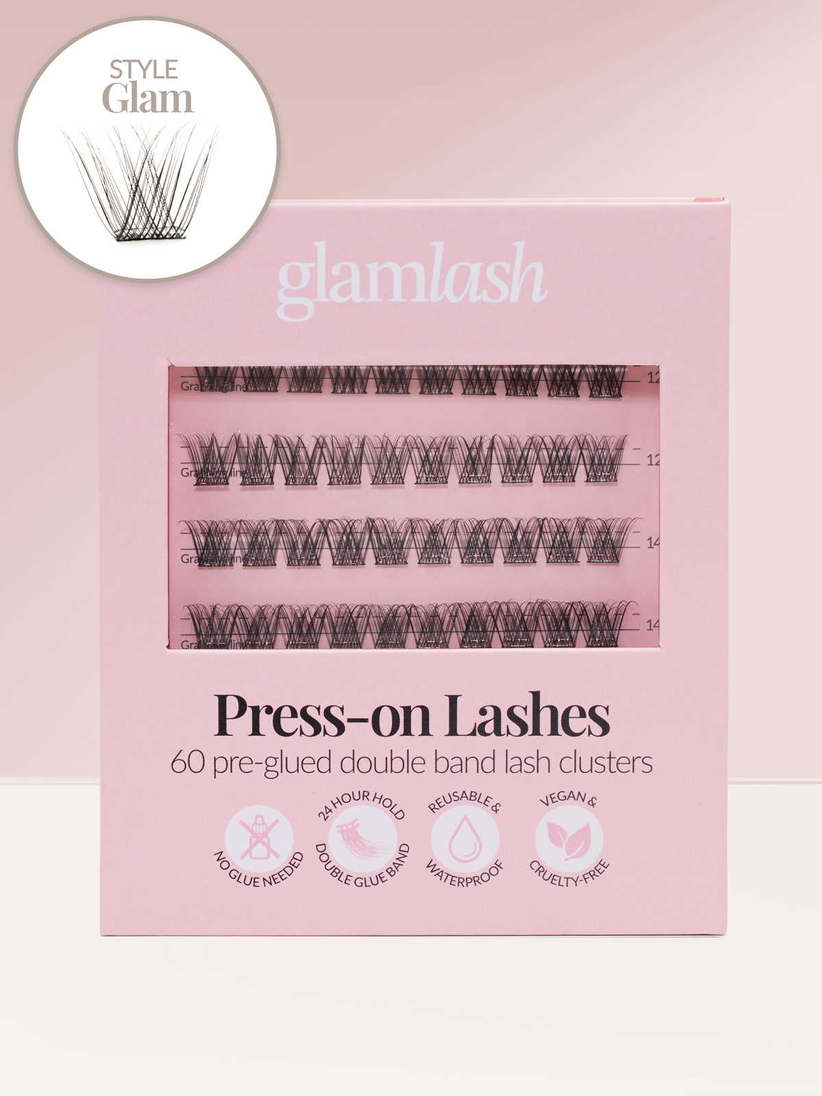 Press On Lashes - Style Glam