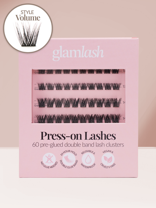 Press On Lashes - Style Volume